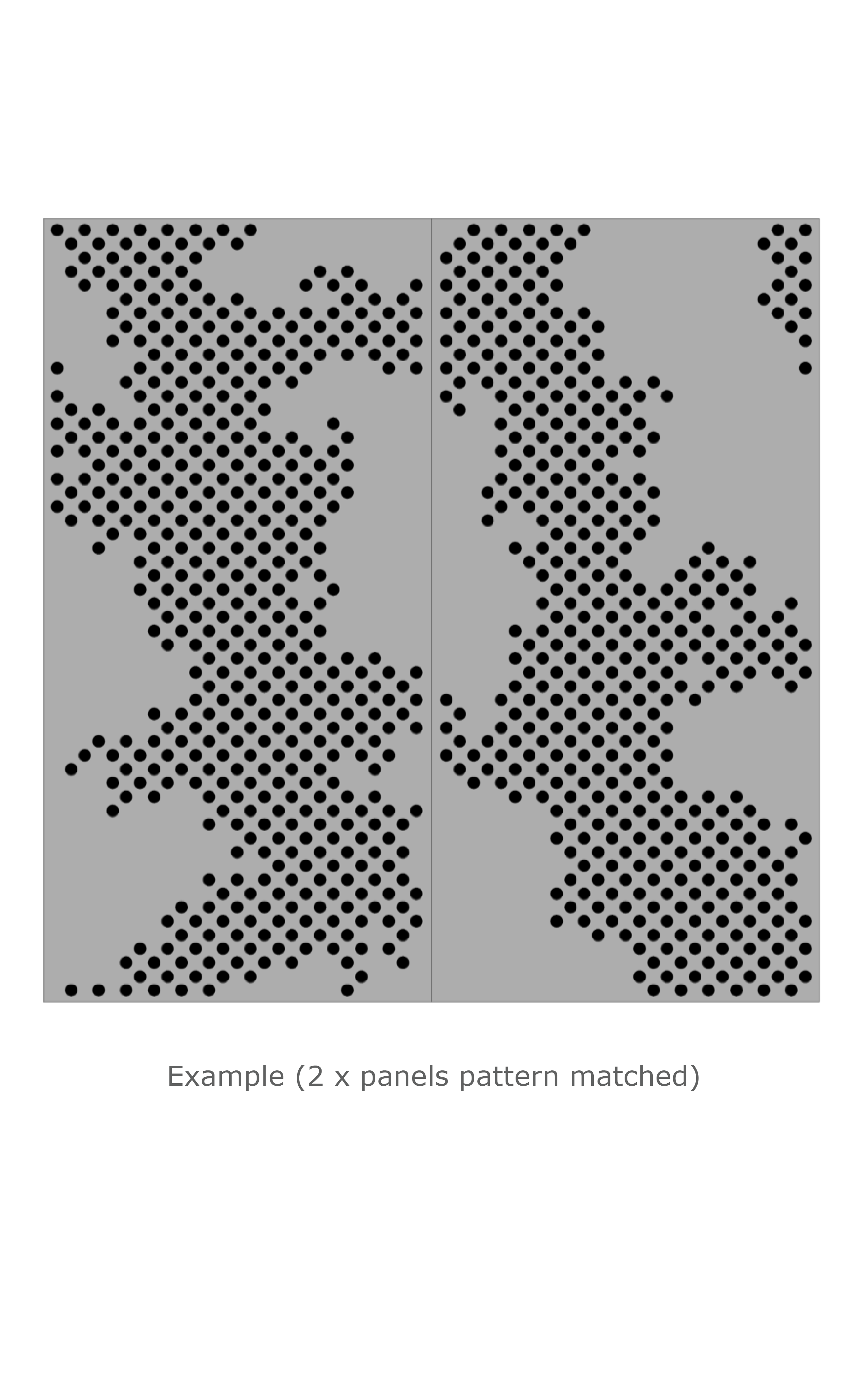 Bespoke Perforated Sheets - Round Holes Pattern Matching