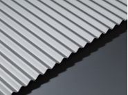 Corrugated Aluminium Sheet - GA AA35 Natural Anodised