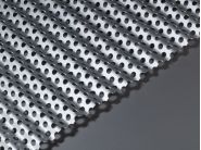 Corrugated Aluminium Sheet - GA PAA226 - 6.3mm dia perforation - Anodised