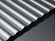 Corrugated Aluminium Sheet - GA AACP20 Natural Anodised