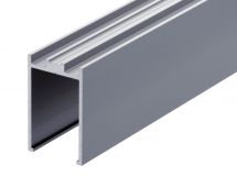 Glazing Channel - GA SA1030 Natural Anodised