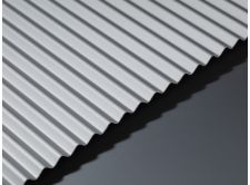 Corrugated Aluminium Sheet - GA AA35 Natural Anodised