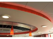 Low Profile Corrugated Sheet Cladding (Powder Coated Red) - GA AA22 View 2