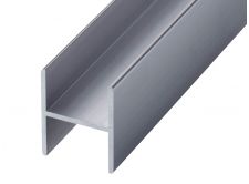 Aluminium H-Shape - GA 1003 Mill (untreated)