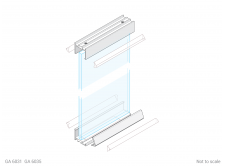 Shuffle-less Glazing System (for 6/8mm glass)