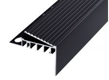 Stair Nosing - GA 1452ba Black Anodised