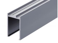 Glazing Channel - GA SA1030 Natural Anodised