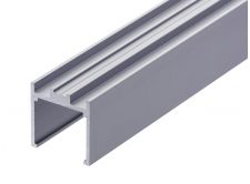 Glazing Channel - GA SA1031 Natural Anodised