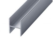 Aluminium H-Shape - GA 1002 Mill (untreated)