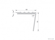 Stair Nosing Cross Section - GA 1326