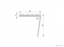 Stair Nosing Cross Section - GA 1328