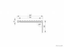 Stair Nosing Cross Section GA 1403