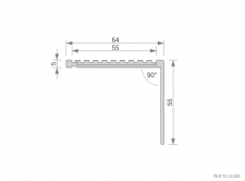 Stair Nosing Cross Section - GA 1409