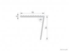 Stair Nosing Cross-Section - GA 1900