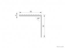 Stair Nosing Cross Section - GA 1901