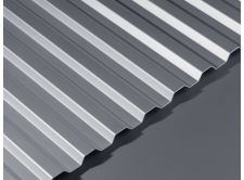 Corrugated Aluminium Sheet - GA AA12 Natural Anodised