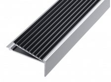 Stair Nosing - GA 1401bl Natural / Black Anodised