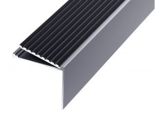 Stair Nosing - GA 1409bl Natural / Black Anodised