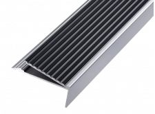 Stair Nosing - GA 1412bl Natural / Black Anodised