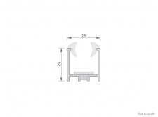 Glazing Channel - GA1031