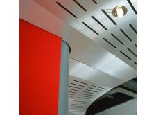 Satin Brushed Aluminium Sheet Ceiling Panels - GA B1412