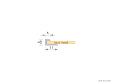 Panel Trim Cross Section - GA W03