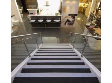 Stair Nosing GA 1329s Natural Anodised - Carpet View 2