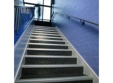 Stair Nosing GA 1329s Natural Anodised - Laminate View 1
