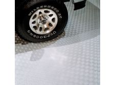 Aluminium Chequer Plate - Car Showroom View 1