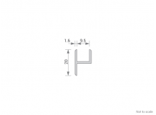 Aluminium Y-Shape Cross Section - GA 1020
