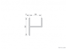 Aluminium Y-Shape Cross Section - GA 1023
