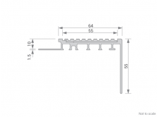 Stair Nosing Cross Section - GA 1450