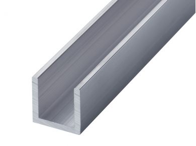 Aluminium Channel - GA 0400 Mill (untreated)