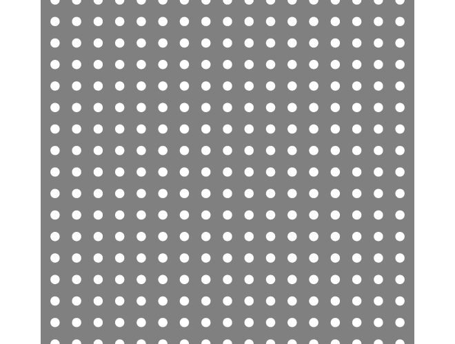 Perforated Aluminium Sheet - GA PSP642 Mill (untreated) 15% open area