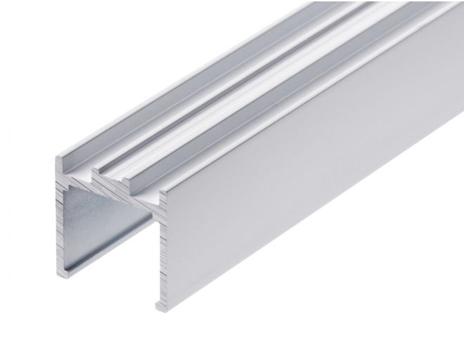 Glazing Channel - GA PCW1031 White Powdercoated