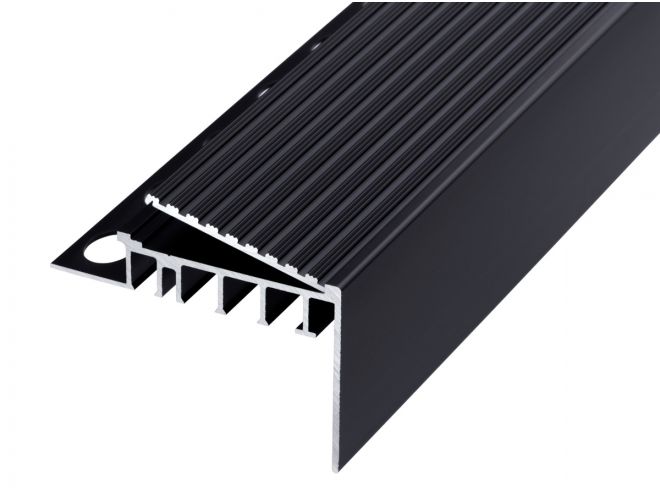 Stair Nosing - GA 1452ba Black Anodised