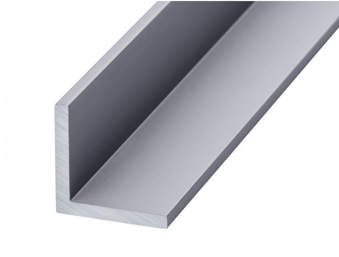 Aluminium Equal Angle - GA 0300s Natural Anodised