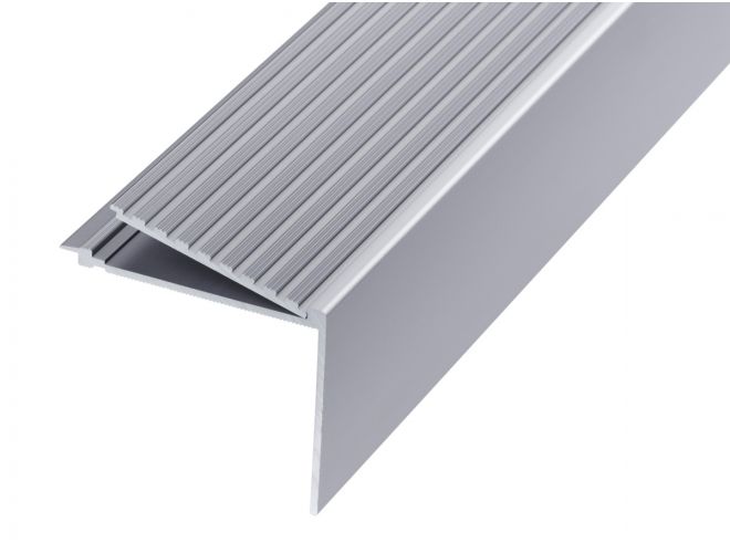 Stair Nosing - GA 1407s Natural Anodised