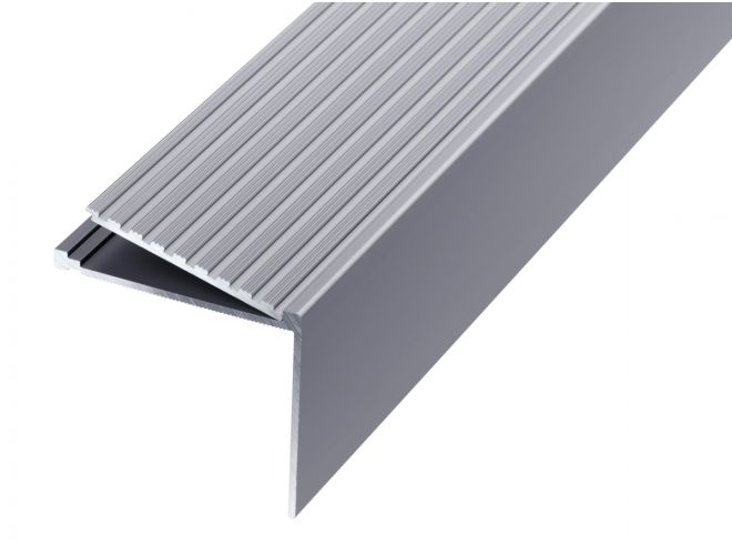 Stair Nosing - GA 1409s Natural Anodised