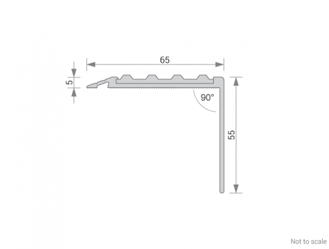 Stair Nosing Cross Section - GA 1331