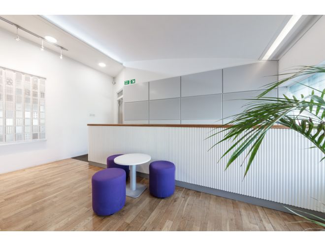 ‘Simplicity’ Corrugated Panel System – White Powder Coated Finish (v1)