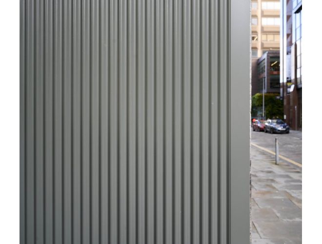 Corrugated Profile – GA CP78 Polyester Powder Coated RAL 7010 matt