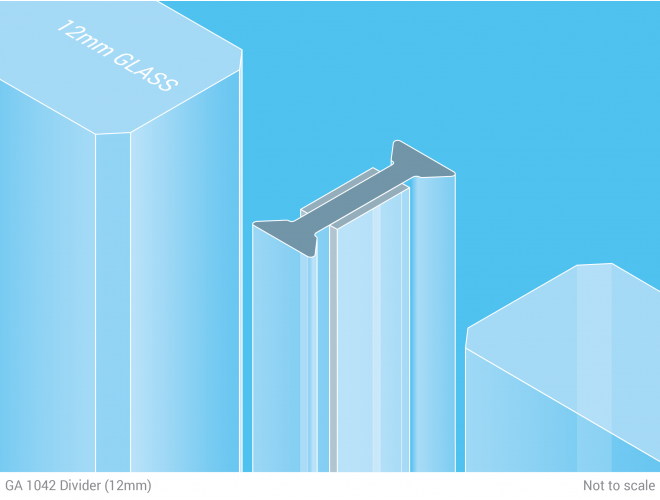 Glass Divider Strip - GA 1042