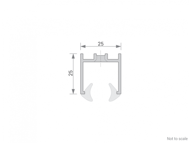 Glazing Channel - GA 1031