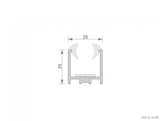 Glazing Channel - GA1031