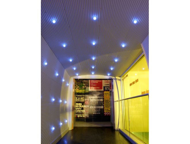 Low Profile Corrugated Sheet Cladding - GA AACP20 Natural Anodised View 5