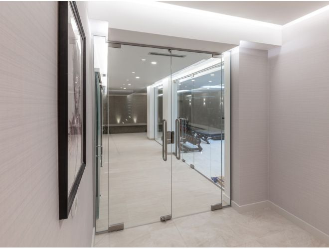 Glazing Channel Used in Private Gym (View 3)