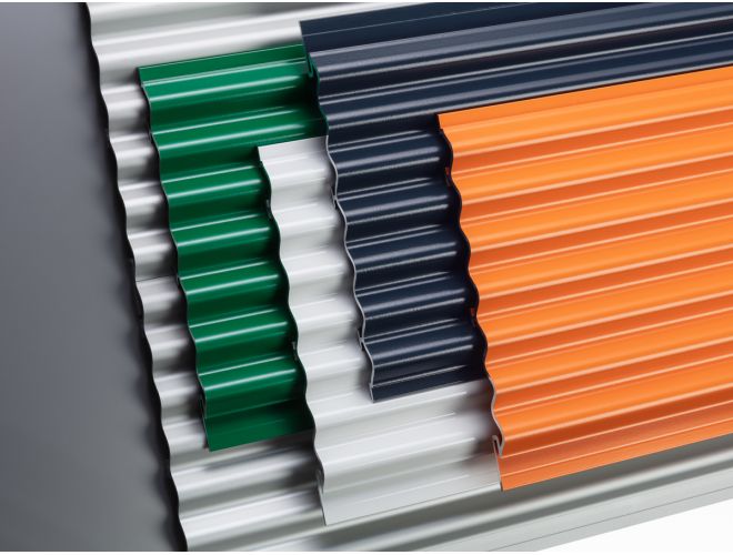 Corrugated Profile - GA CP78 (3000mm) Polyester Powder Coated View 1