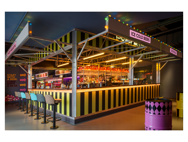 Corrugated Profile - GA CP78 Fairgame Entertainment Venue London