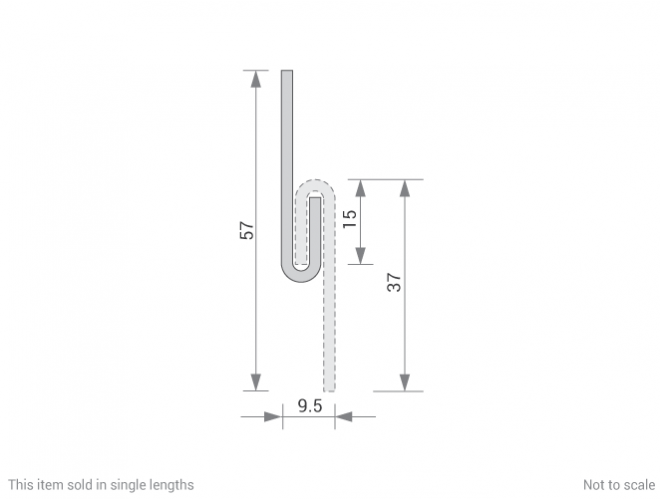 Split Batten Cross Section - GA WP1